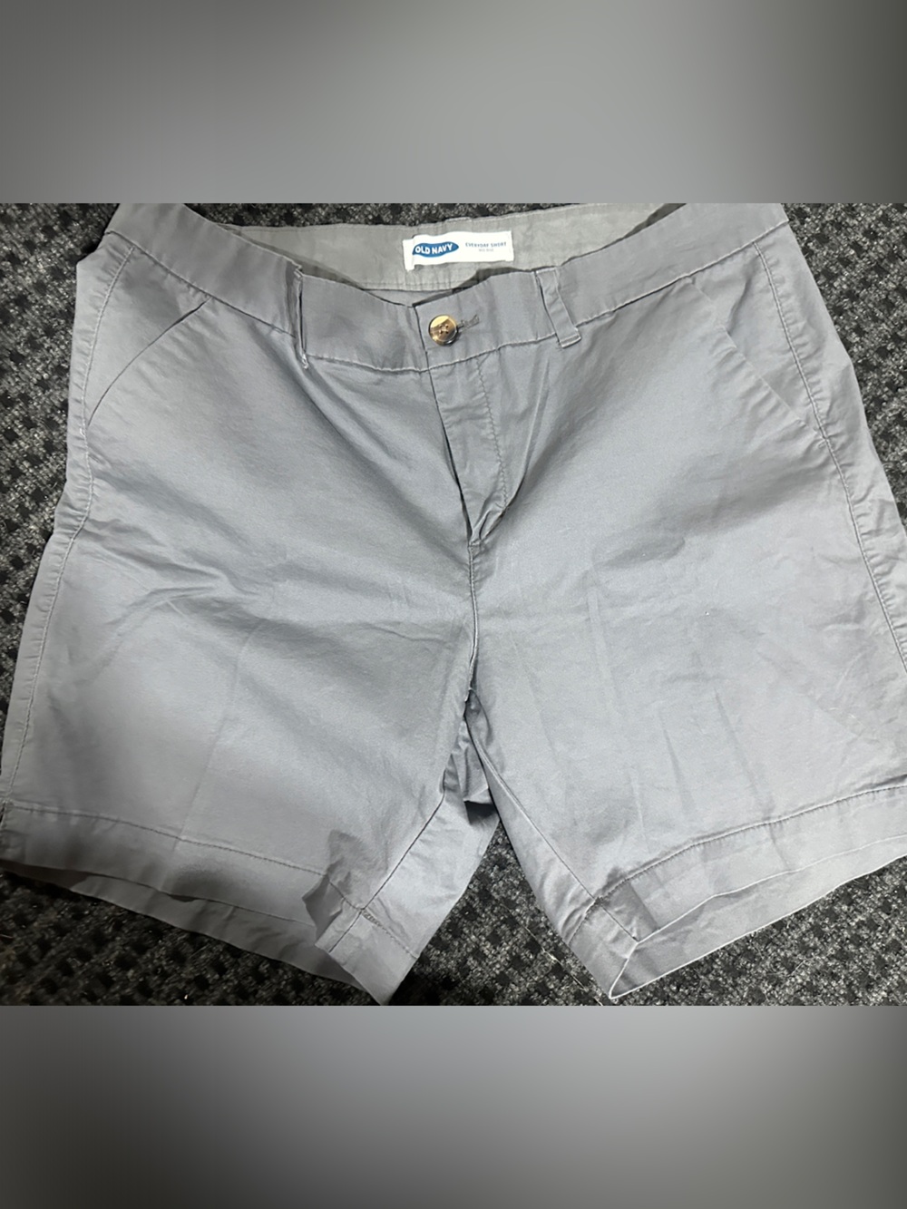 Old Navy Women's Light Gray Bermuda Shorts